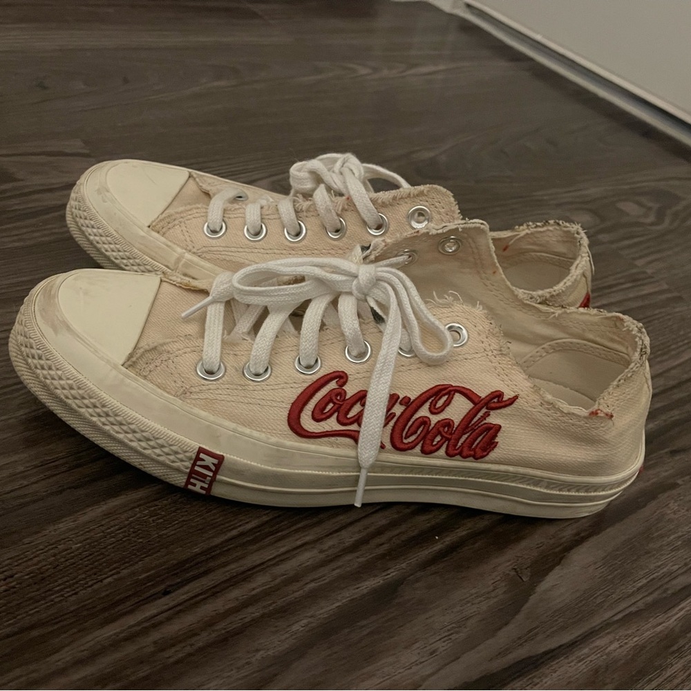 Converse x Kith Cococola, white